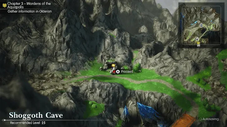 Shoggoth Cave Overworld Location