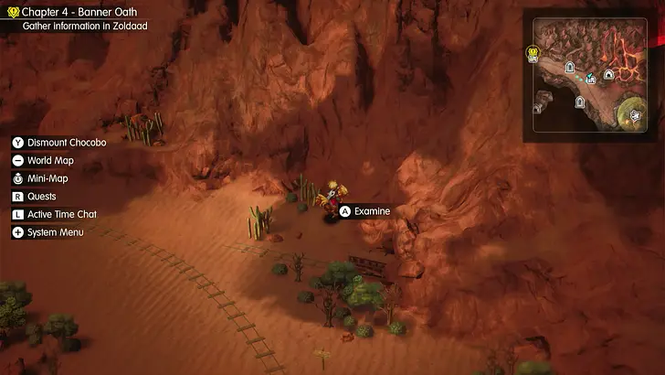 Clown Hammer Overworld Location