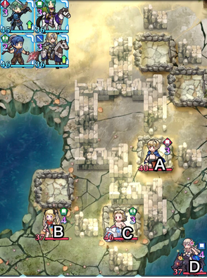 Paralogue 9-3 map
