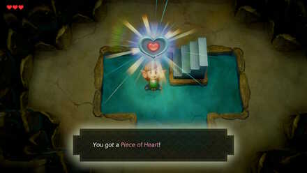Piece of Heart #1 overworld location