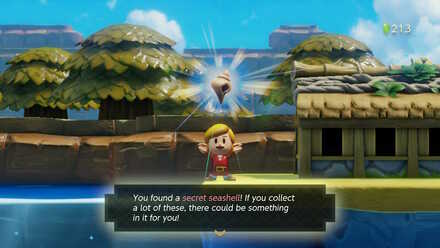 Secret Seashell #4 overworld location