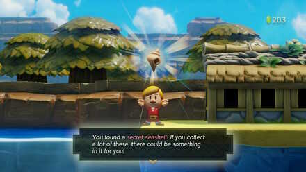 Secret Seashell #5 overworld location