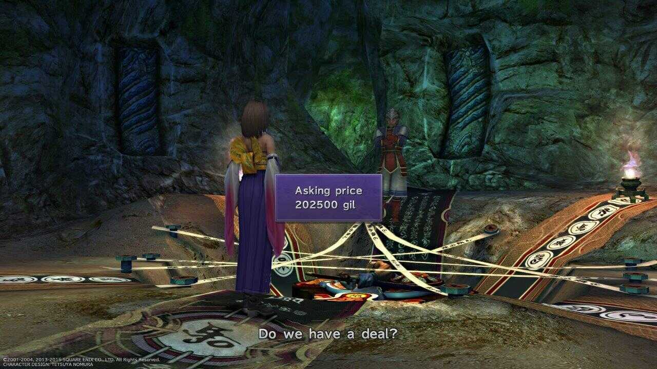 FFX Yojimbo Haggling