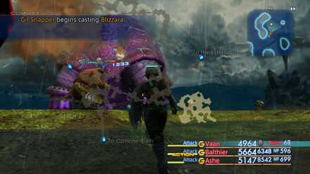 gil snapper montblanc sidequest walkthrough final fantasy xii ffxii ff12