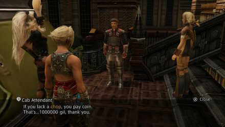 chops for cab in archades main story walkthrough final fantasy xii ffxii ff12