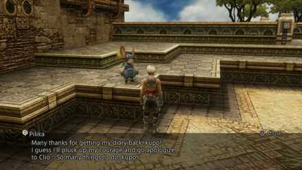pilika return diary sidequest walkthrough final fantasy xii ffxii ff12