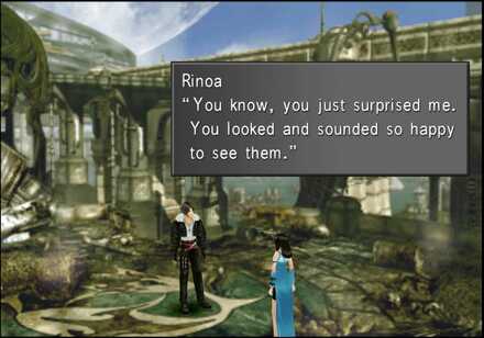 Rinoa & Squall in Fisherman