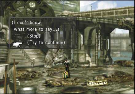 Talking to Mayor Dobe in Fisherman