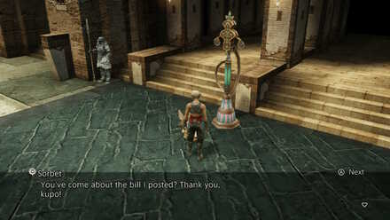 moogle sorbet sidequest walkthrough final fantasy xii ffxii ff12