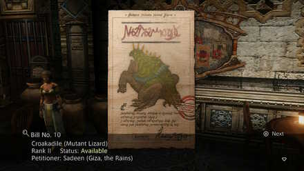 croakadile rank ii sidequest walkthrough final fantasy xii ffxii ff12