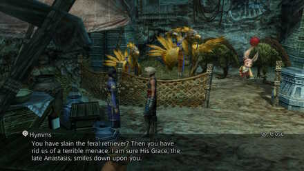 hymms reward sidequest walkthrough final fantasy xii ffxii ff12
