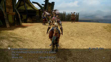 warrior guromu garif sidequest walkthrough final fantasy xii ffxii ff12