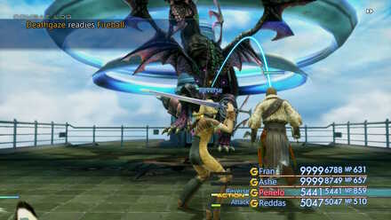 deathgaze battle penelo reddas sidequest walkthrough final fantasy xii ffxii ff12