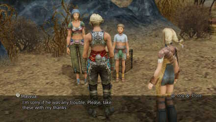 masyua jinn vaan penelo making sunstones sidequest walkthrough final fantasy xii ffxii ff12