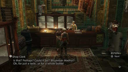 shop clerk buyer sidequest walkthrough final fantasy xii ffxii ff12