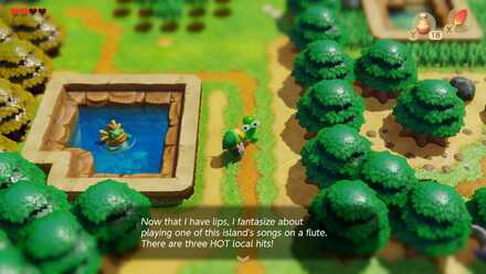 Talking to Buzz Blob after using Magic Powder.jpg