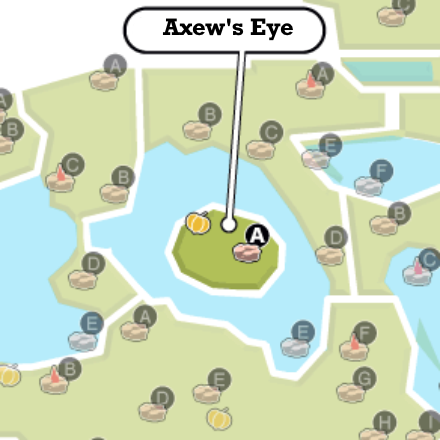 Axews Eye Map And Obtainable Pokemon Pokemon Sword And