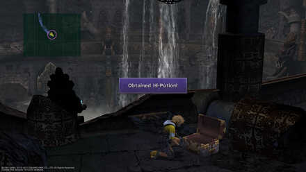 FFX Hi-potion 2nd floor of submerged ruins