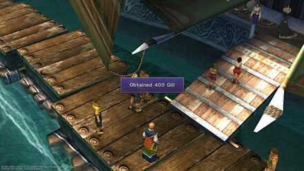 FFX Besaid Farewell Gifts 400 Gil