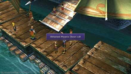 FFX Besaid Farewell Gifts Phoenix Down X 3