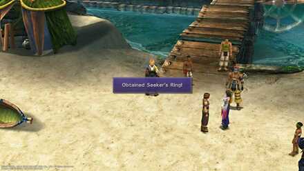 FFX Besaid Farewell Gifts Seeker