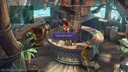 FFX Kilika Saving the Girl Ether Reward