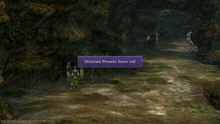 FFX Mushroom Rock Road Obtainable item list image guide
