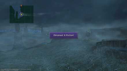 FFX X-Potion Obtainable items Thunderplains