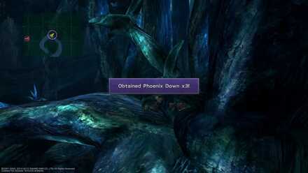 FFX Phoenix Down x3 Obtainable Items Macalania Forest