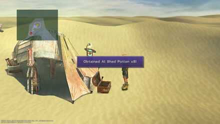 FFX Final Fantasy X Obtainable Items Bikanel Island Al Bhed Potion x8