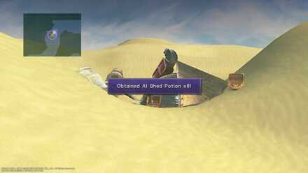 FFX Final Fantasy X Obtainable Items Bikanel Island Al Bhed Potion x8