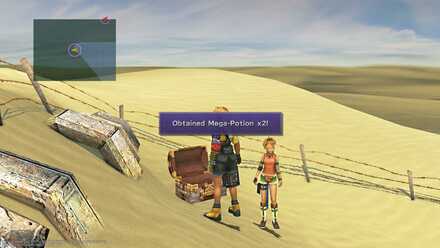 FFX Final Fantasy X Obtainable Items Bikanel Island Mega-Potion x2