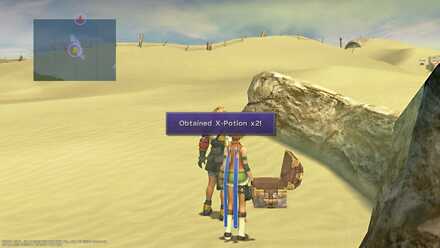 FFX Final Fantasy X Obtainable Items Bikanel Island X-Potoin X2