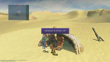 FFX Final Fantasy X Obtainable Items Bikanel Island X-Potion x4