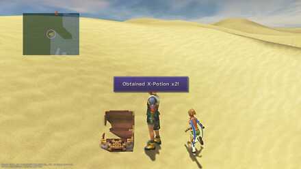 FFX Final Fantasy X Obtainable Items Bikanel Island X-Potion x2