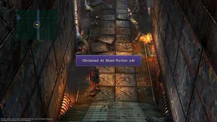 FFX Final Fantasy X Obtainable Items Chapter 9 Bikanel Island Al Bhed Potion x4