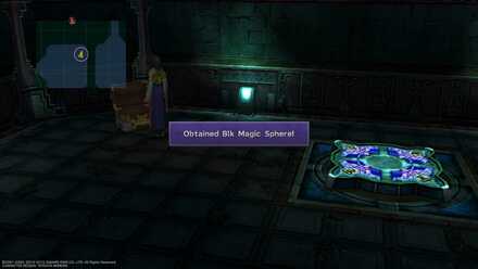 FFX Final Fantasy X Obtainable Items Via Purifico Blk Magic Sphere