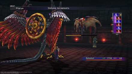 FFX Aeon Battle Via Purifico Pterya Valefor