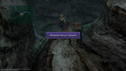 FFX Final Fantasy X Gagazet Cave Obtainable Items Return Sphere