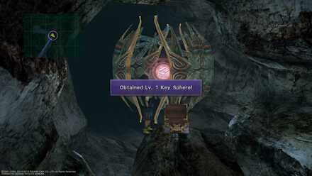 FFX Final Fantasy X Gagazet Cave Obtainable Items  Lv. 1 Key Sphere