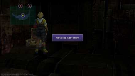 FFX Final Fantasy X Obtainable Items Sin City Laevatein