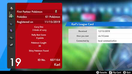 League Card Exchange