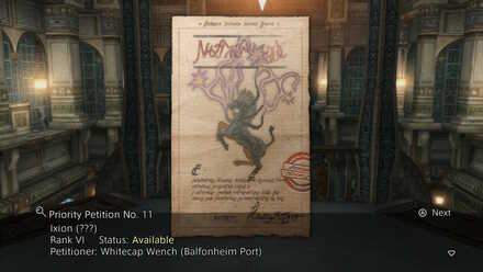 ixion hunts walkthrough final fantasy xii ff12