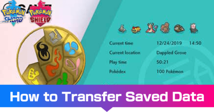 How to Save Account / Transfer Data