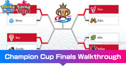 Champion Cup Finals Walkthrough Part 11 Pokemon Sword