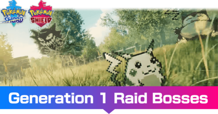 List Of Raid Boss Locations Of Generation 1 Pokemon