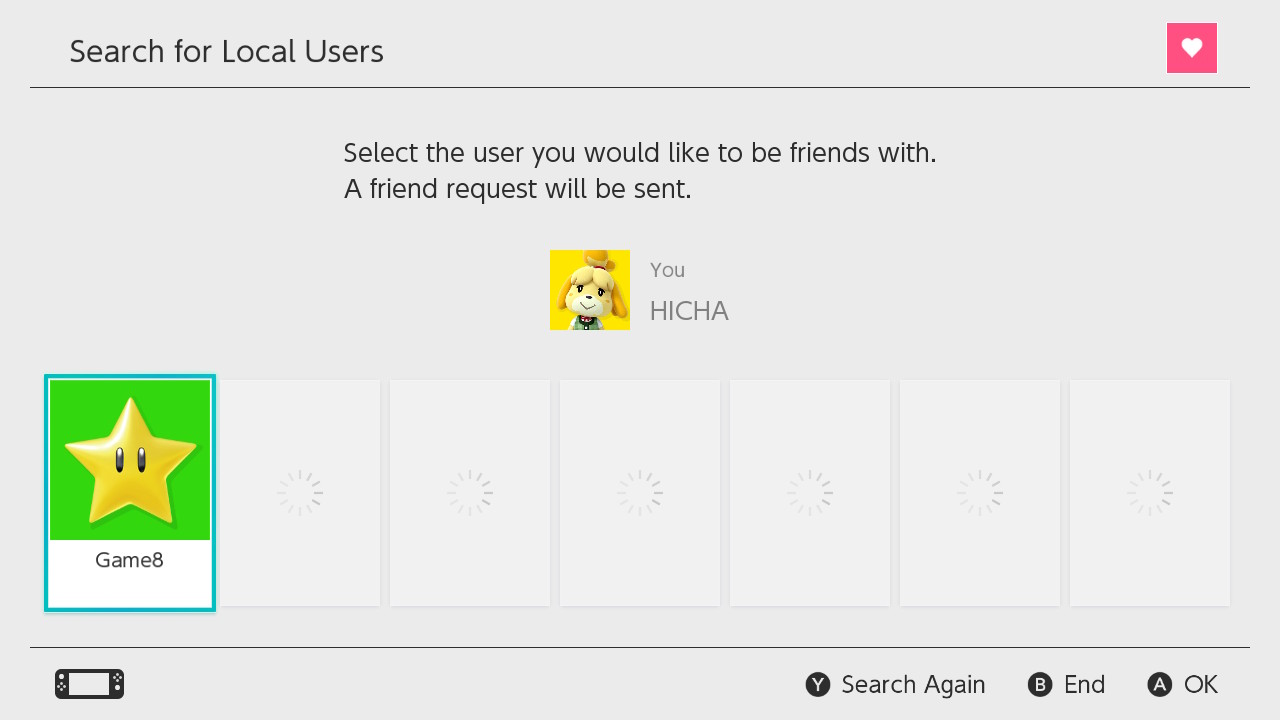 Nintendo Switch Accept Locally