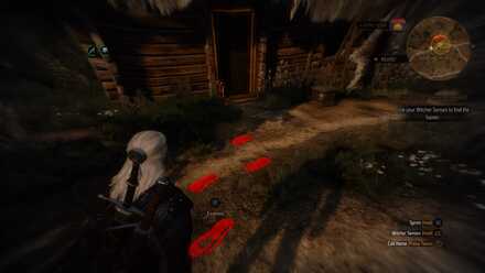 The Witcher 3 the hunter cabin