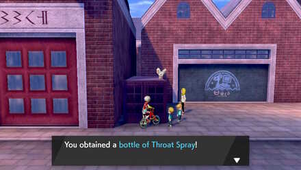 Throat deals spray pokemon