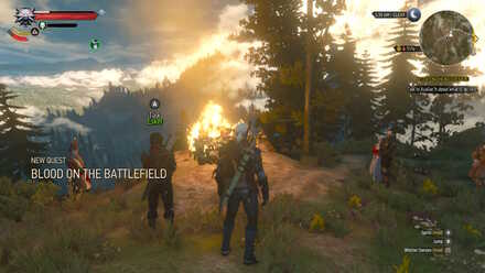Blood On The Battlefield Walkthrough Ending Choices And Best Choice The Witcher 3 Game8